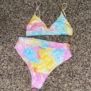 Bananamoon tie dye swim suit